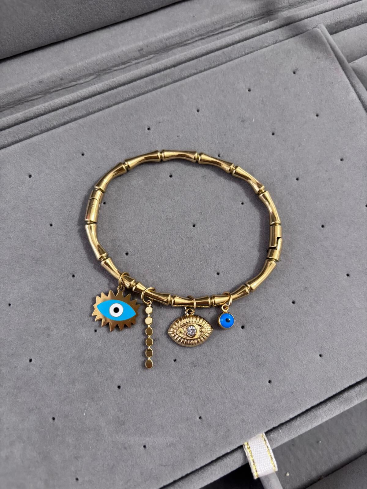 Çelik Göz Charmlı Kelepçe