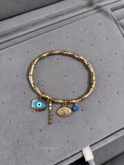 Çelik Göz Charmlı Kelepçe