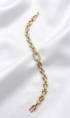 Xuping Taşlı Gold Bileklik