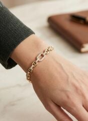Xuping Taşlı Gold Bileklik