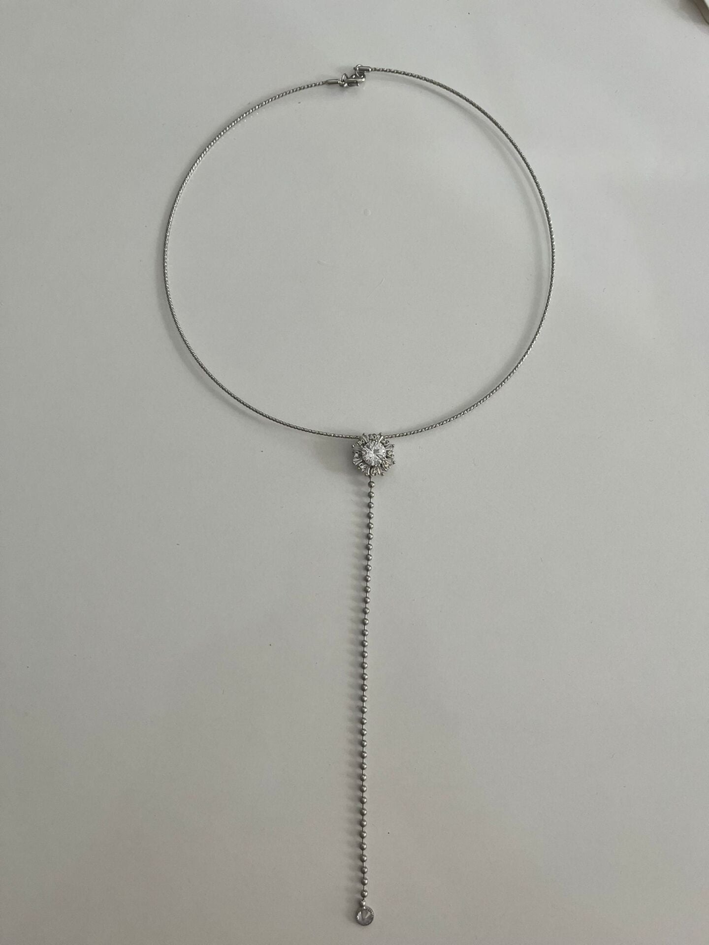 Xuping Işıltı Damlası Choker Kolye