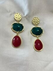 Xuping Gold Venedik Vintage Sallantılı Küpe